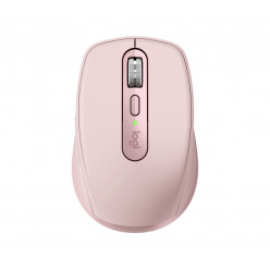 Logitech Wireless Mouse MX Anywhere 3, 6 buttons, Bluetooth + 2.4GHz, Optical, 200-4000 dpi,Effortless multi-computer workflow pair up to 3 devices, Unifying receiver, Rose